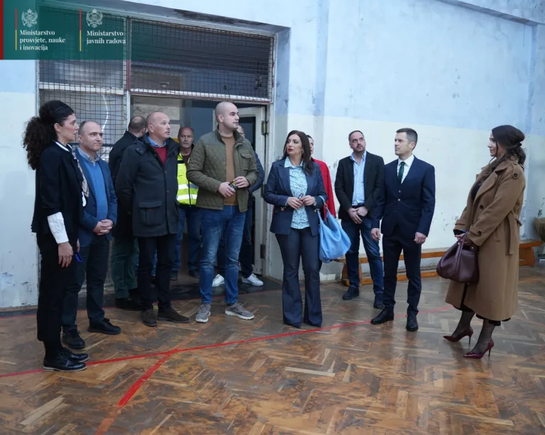 Počinje adaptacija fiskulturne sale koju koriste učenici tri podgoričke srednje škole