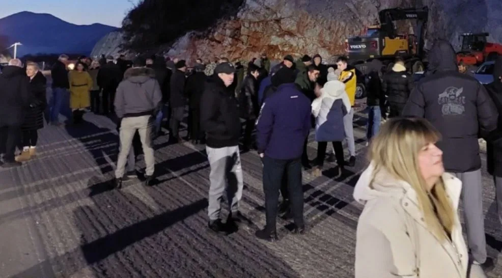 Blokada saobraćaja na Kruševom ždrijelu i danas od 15.20 sati, neizvjesno do kada će trajati
