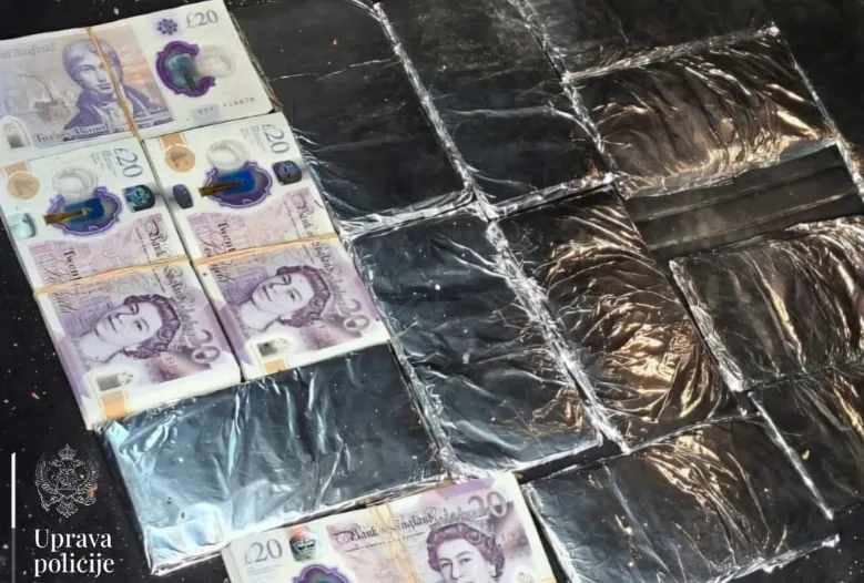 Debeli Brijeg: Zaplijenjeno skoro 59.000 britanskih funti, Grku zabranjen ulazak u Crnu Goru