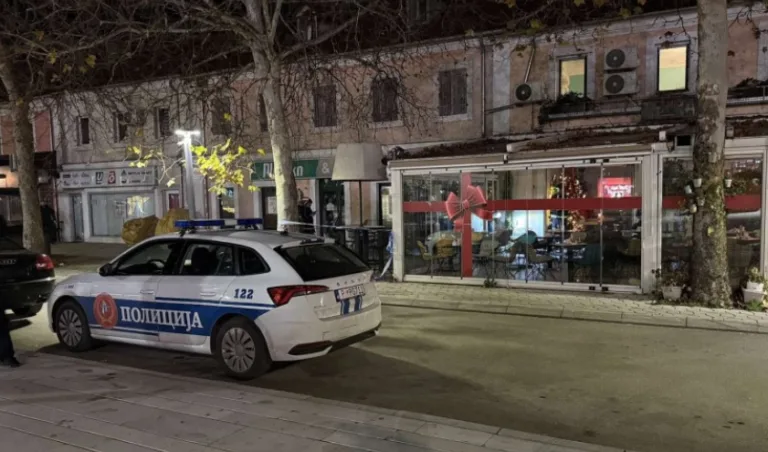 Pucnjava u Nikšiću, dvoje ranjenih