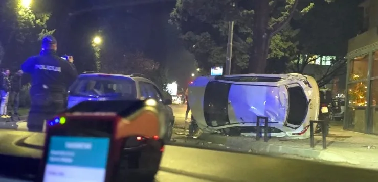 Podgorica: Udes u Bulevaru Ivana Crnojevića, povrijeđena jedna osoba
