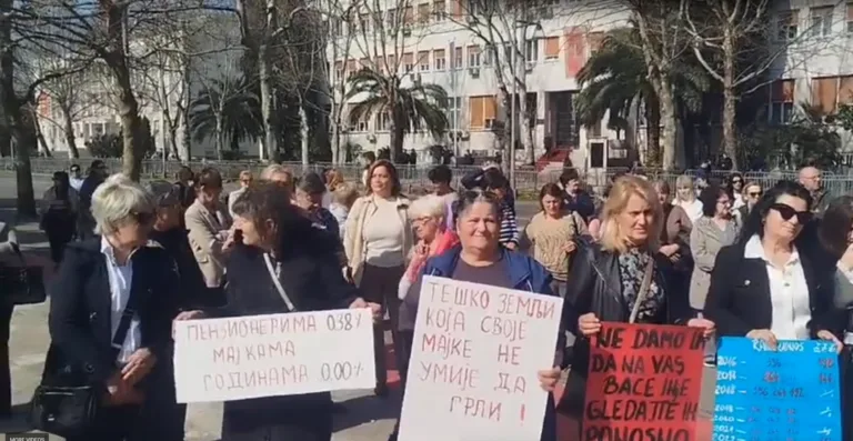 Osmomartovski marš u Podgorici: Solidarnost, otpor i zahtjev za sistemskim promjenama