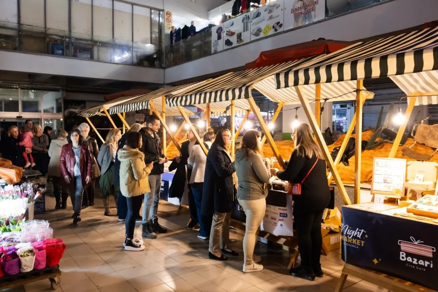 Prvi podgorički Night Market: Gintaš postao centar dobrog noćnog provoda